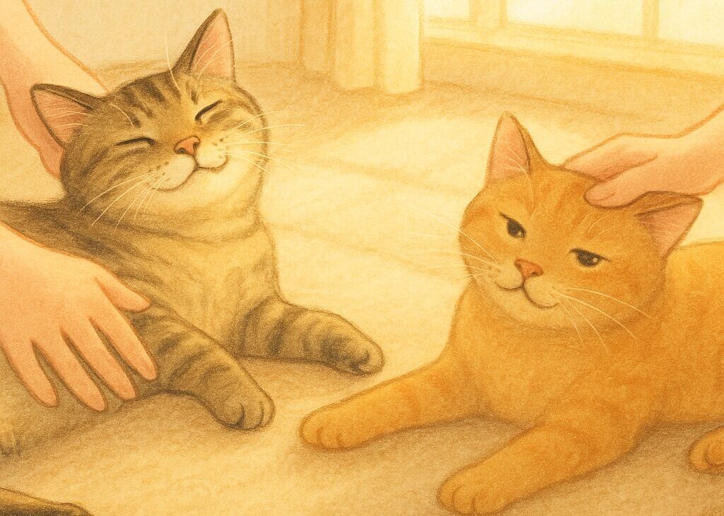 夕方4時は猫たちのまどろみタイム